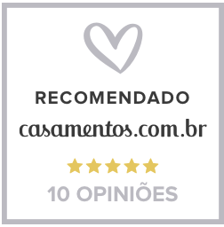 Selo Recomendado casamentos.com.br